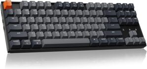 Keychron K8 Wireless Mechanical Keyboard, White Backlight