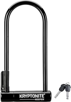 Kryptonite Keeper Bike U-Lock, 12mm Steel Shackle