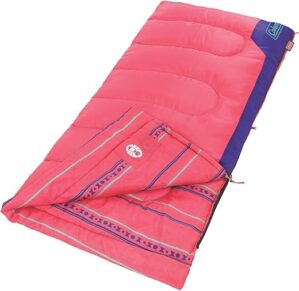 Coleman Kids 50°F Sleeping Bag, Glow Design