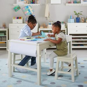 Martha Stewart Kids' Art Table With Paper Roll