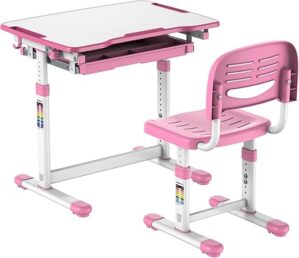 Mount-It! Kids Desk And Chair Set, Height Adjustable