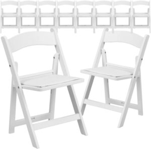 Flash Furniture Kids Padded Folding Chairs, Set of 10