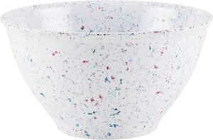 Rachael Ray Kitchen Pantryware Melamine Garbage Bowl, White