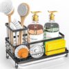 Cisily Kitchen Sink Caddy Organizer, Rustproof Non-Slip