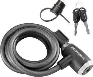 Kryptonite KryptoFlex Bike Lock Cable, Heavy Duty Anti-Theft