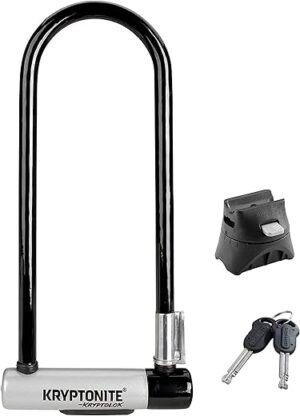 Kryptonite Kryptolok Bike U-Lock, Heavy Duty