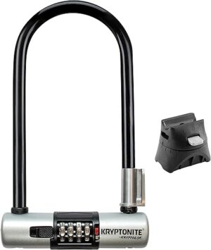 Kryptonite KryptoLok Combo Bike U-Lock, Black