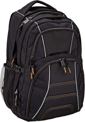 Amazon Basics Laptop Backpack Fits 17-Inch Laptops
