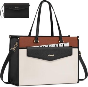 LOVEVOOK Laptop Bag For Women, 15.6 Inch