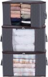 Lifewit Large Capacity Clothes Storage Bag Organizer