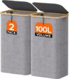 Lifewit Large Laundry Basket With Lid And Handles