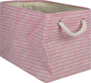 DII Large Pink Sorbet Storage Bin