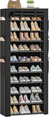 OYREL Large Shoe Rack With Side Pockets