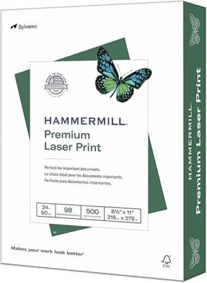 Hammermill Laser Print Office Paper, 98 Brightness (HAM104604)