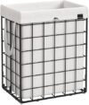 SONGMICS Laundry Hamper, 90L, Collapsible, ULCB190W01