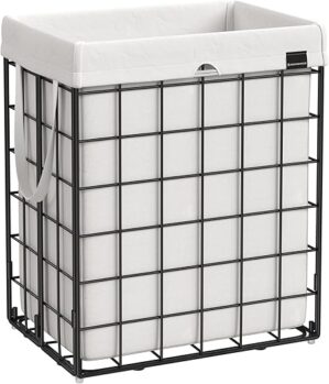 SONGMICS Laundry Hamper, 90L, Collapsible, ULCB190W01