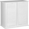 Household Essentials Laundry Sorter Cabinet With Shutter Front
