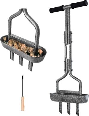 vanpein Lawn Aerator Core Tool With Tray