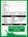 Lawn Care Client Log Book: Landscape Appointment Logbook