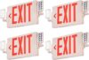 VEVOR LED Exit Sign With Emergency Lights