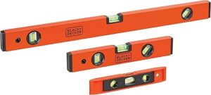 BLACK+DECKER Level Set, 9/12/24 In., 3-Pack (BDHT42002)