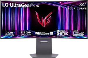 LG LG 34GS95QE 34-Inch Ultragear OLED Monitor