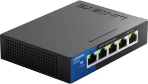 Linksys LGS105: 5-Port Gigabit Ethernet Switch