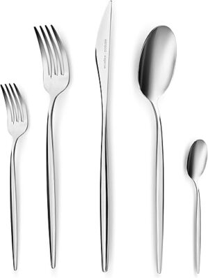 KARACA Lizbon 60-Piece Stainless Steel Cutlery Set