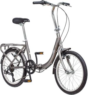 Schwinn Loop Folding Bike, 20-Inch Wheels, 7-Speed