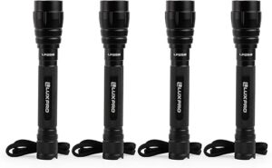 LUXPRO LP252-4PK LED Flashlights - 4 Pack