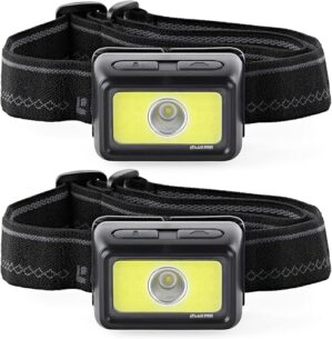 LUXPRO LP323-2PK Multicolor LED Headlamps - 2 Pack