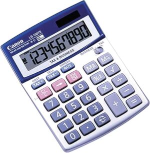 Canon LS-100TS Business Calculator, 4-Pack