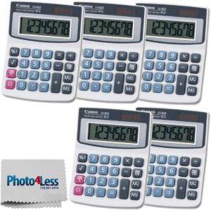 Canon LS-82Z Handheld Basic Calculator Bundle
