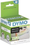 DYMO LW 1-Up File Folder Labels, White