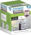 DYMO LW Durable Industrial Labels, White Poly, 1933086