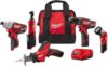 Milwaukee M12 12V Cordless Combo Kit 2498-25