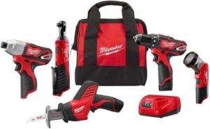 Milwaukee M12 12V Cordless Combo Kit 2498-25
