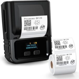 Phomemo M120 Label Maker Bluetooth Printer