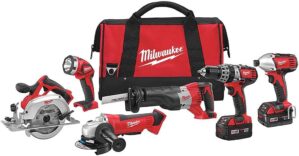 Milwaukee M18 Cordless 6-Tool Combo Kit