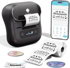 Phomemo M220 Label Maker, Portable Thermal Printer