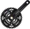 SHIMANO M361 Hybrid Crankset (Black)