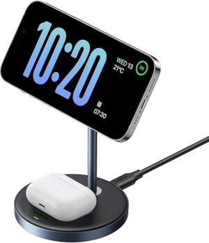 UGREEN MagFlow 2-In-1 Magnetic Wireless Charger