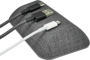 Smartish Magnetic Cord Holder - Cable Organizer Gray