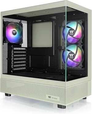 Thermaltake Matcha Green Mid Tower E-ATX Case CA-1Y7-00MEWN-01