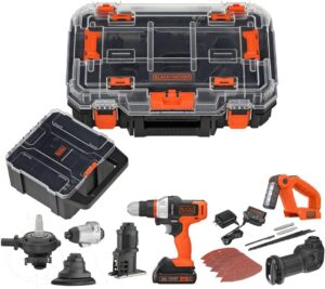BLACK+DECKER Matrix™ 20V MAX* 7 Kit In Storage
