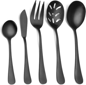 sharecook Matte Black Stainless Steel Hostess Set