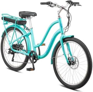 Schwinn Mendocino Electric Cruiser Bike, 20 MPH