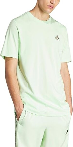 adidas Men's Essentials Embroidered Logo T-Shirt