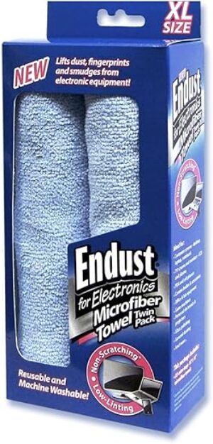 Endust Microfiber Towel 2-Pack (END11421)