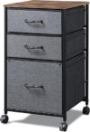 DEVAISE Mobile File Cabinet With 3 Drawers